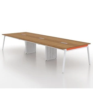 Aluminum frame panel material modern office meeting table