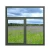 Import aluminum profile sliding luxuri curtain window lowes aluminum windows from China