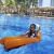 Import Amazing Inflatable Air Mattress Water Floating Bed Lounge Pool Floats from China