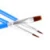 Import Amazon hot selling 3pcs as a kit paint brushes,acrylic  brushes set from China