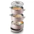 Import Amazon Multifunction Stainless steel 3 layer Round Shape  Non Plastic Food Steamer Electric Food Steamer from China