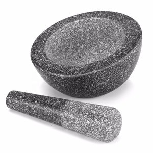 Amazon Top Selling Granite Mortar And Pestle/Herb Tool/Spice Tool