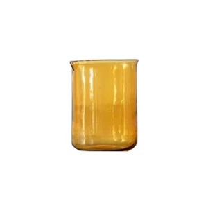 Amber Borosilicate Glass Beaker Without Scale