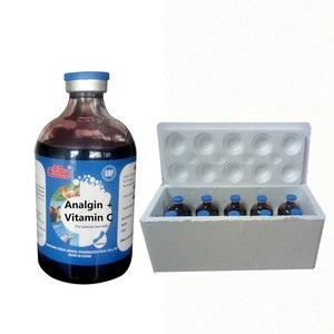 Analgin + vitamin C horses veterinary medicine foals duck drug hexie brand VC injection