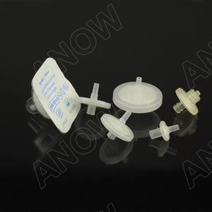 ANOW factory supply lab disposable 25mm Sterile syringe filters for clarifying biological solutions