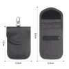Anti-theft Waterproof Faraday Bag Key Fob High Quality Signal Blocker Dry Key Pouch