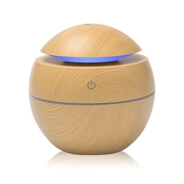 Aroma Diffuser 7 Colors Changing LED Round Lights Mist Whisper-Quiet Humidifier for Office Home