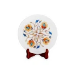 Art Craft Marble Inlaid Art Plates