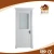 Import Asia home use living room PVC door CE bathroom sound proof pvc MDF board door with glass from China