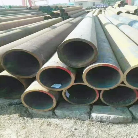 ASTM A53 A106 Sch40 Sch80 1/2"-12" Hot Rolled Ms Carbon Steel Seamless Steel Pipe for Structure/Oil/Gas