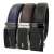 Import automatic belts ratchet solid print Man for fashion black brown blue from USA