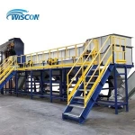 Automatic Plastic LDPE LLDPE PE Film Washing Line Recycling System for cling wrap woven raffia sheet agricultural film