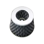 Automobile modified mushroom head air filter with large flow intake mushroom head air filter 76mm universal caliber