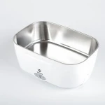 B10-1094 Hot Sale Wholesale Portable Heating Lunch Box for Home Office Electric Stainless Steel Lunch Box