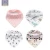 Import Baby bandana  bibs 100% cotton 4pcs/pack  2020 lovely design super soft baby bibs  manufacturer from China