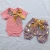 Import Baby clothes sets wholesale price casual kids summer beach cheap newborn baby clothing 1 set children clothing set from China