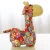 Baby doll giraffe faux suede fabric ethical wind toy  doll birthday present environmental puppets