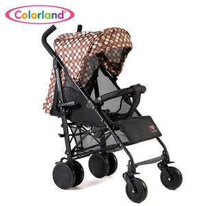 Baby Stroller Safe Comfortable Simple One Hand Fold with Foot Muff