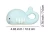 Import Baby Teething Toys BPA Free Rubber Cartoon Whale Shape Bath Toy from China