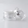 Ball shape clear cosmetic cream jar 15g 30g 50g acrylic eye cream jar