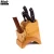 Import Bamboo Knife Block Stand Holder Knife set Storage Organizer for Kitchen from China