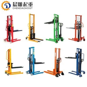 Baoding Chendiao manual hydraulic stacker best electric pallet jack
