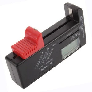 Battery Capacity Tester AAA AA C D Digital Battery Tester BT-168D 1.5V 9V Button Cell Rechargeable