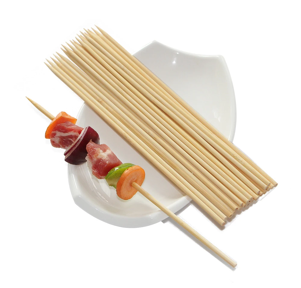 Bbq Skewer Disposable Thin Barbecue Skewer Bamboo Marshmallow Bbq sticks Corn Skewer