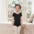 Bebechat wholesale children ballet costumes gymnastics leotard cotton/spandex girls dance wear ballet dress (short sleeve dress)