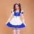 Import best cosplay 8 color Ribbon short sleeve women adult women lolita maid costume uniform dress from China