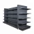 Best price double side display shelves with two endcaps