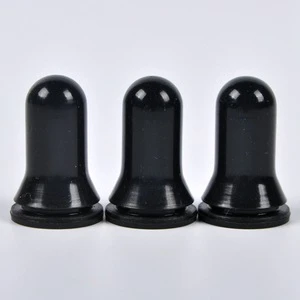 best rubbers customized color dropper silicone rubber cap for 30ml glass dropper bottles