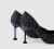 Import Best Sell Fashion Diamond-encrusted Heels Ladies Shallow Mouth Single Shoes from China