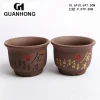 Best selling white color ceramic flower pot planter set of 3