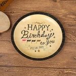 Birthday rectangular chinese cut timber paper plate biodegradable trigem cheap kenzie paper dinner plate mat