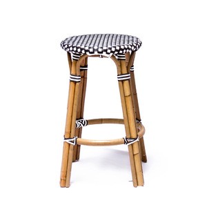 Bistro Bar Stool - Rattan Natural Chair With Luxury Design