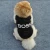 Import Black Pet Puppy T-Shirt Clothes Coat Apparel Costumes Warmer ropa de perro Top Vest Summer Dog Clothes from China