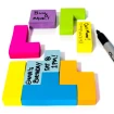 Block Notes - Sticky Memo Pads,Entertaining colourful alternative sticky notes