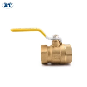 BOTE OEM BT1015 STANDARD BORE 600wog PN40 low lead water long stem brass ball valve with press nut steel handle