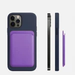 Branded magnetic wallet case with magnet phone covers for iphone 12