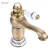 Import Brass antique basin faucet with marble handle Basin taps Basin mixer from China