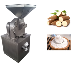 Brightsail low price cassava and cassava leaf grinder machine for food powder making