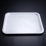 buffet restaurant Service plastic A5 100% melamine 4 compartment serving tray
