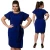 Import Bulk high quality xxxxl plus size fat women pencil dresses elegant celebrity short sleeve slim fitted ladies office work dress from China