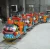 Bus car style amusement park accessories kids electric amusement track train rides set toy game machine