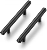 Cabinet Handles Drawer Pulls, Brushed Nickel Cabinet Handle T Bar Cabinet Pulls Dresser Furniture pull Handle