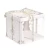 Import Cake box latest translucent beautiful visual baking package 6 8 10 12 inches white pink blue paper box from China