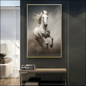 Canvas Painting Decor horse oil moden abstract canvas painting wall Art Animals Pictures
