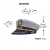 Captain&#x27;s Yacht Sailors Hat Snapback Adjustable Sea Hat Party Hat Fashion Navy Costume Accessory