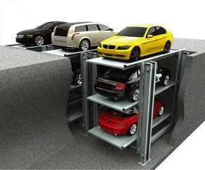 Car Garage Parking Lift Low Cost Cheap Steel Stereo Garage High Quality Hydraulic Garage Car Lift